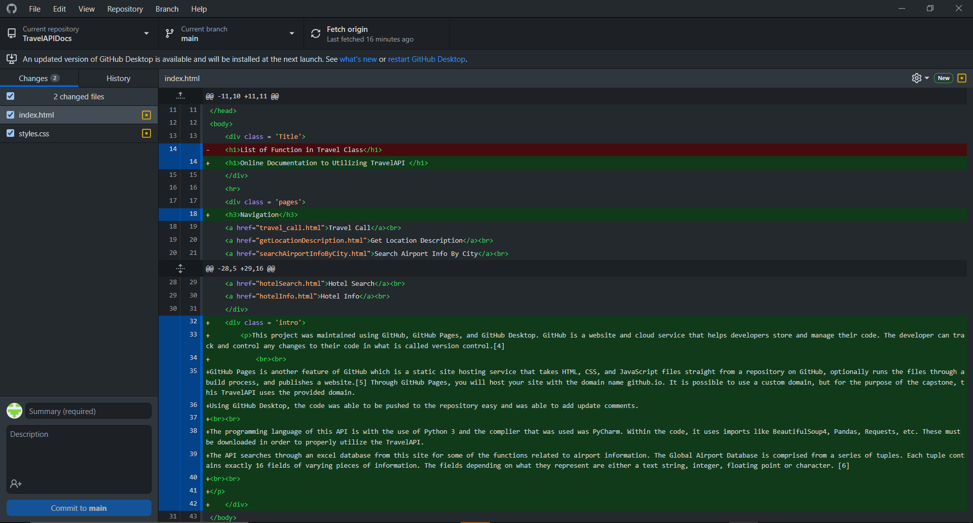 Github Desktop